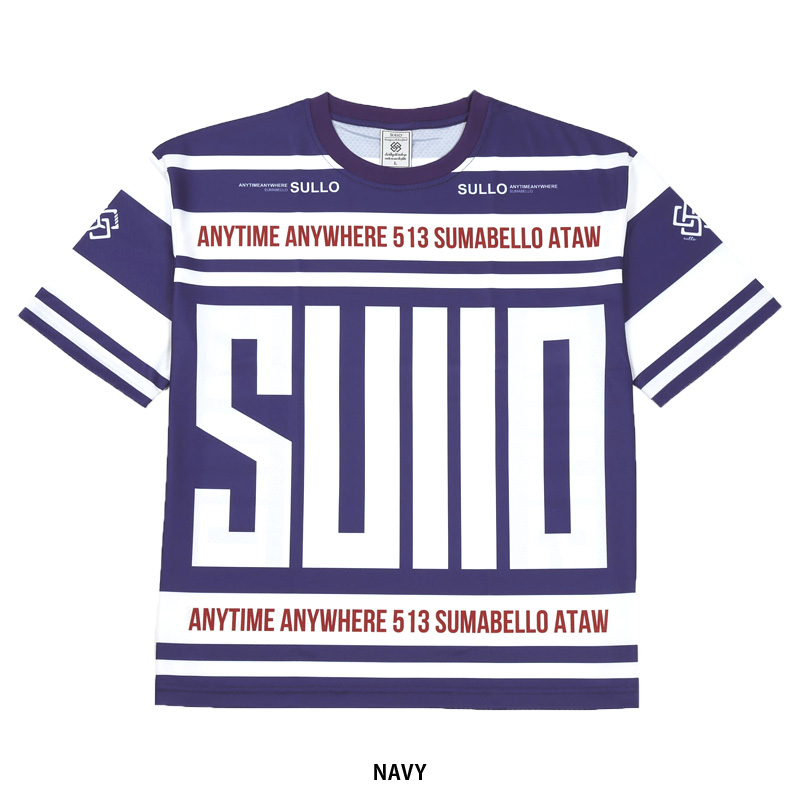 SULLOスージョ ミクストアップ　セットアップ(レッド:M) スージョ/SULLO プラクティスシャツ/MIXED UP SHIRT（1430101023