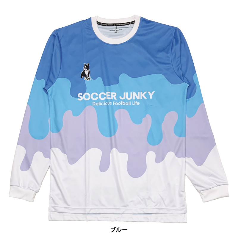 Sサイズ サッカージャンキー プラシャツプラパン ブルー 【公式通販】