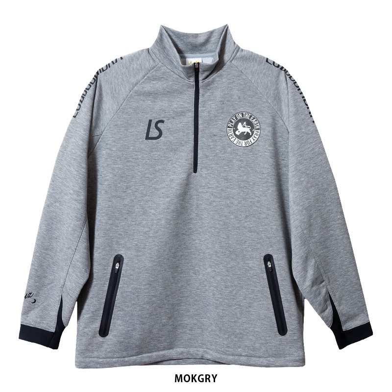 ルースイソンブラ/LUZeSOMBRA スウェット/P100 ACTIVE SWEAT CAM HALFZIP TOP（F1911128）｜futsalshop-sal｜04