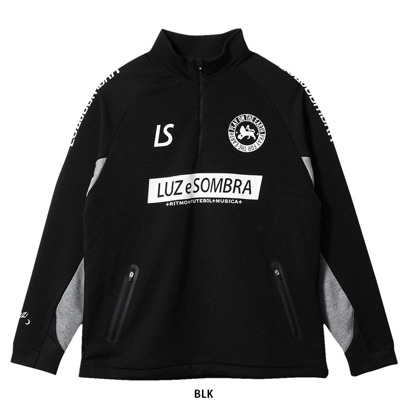 ルースイソンブラ/LUZeSOMBRA スウェットトップス/P100 STRETCH SWEAT HALF ZIP TOP（F2011112）｜futsalshop-sal｜05