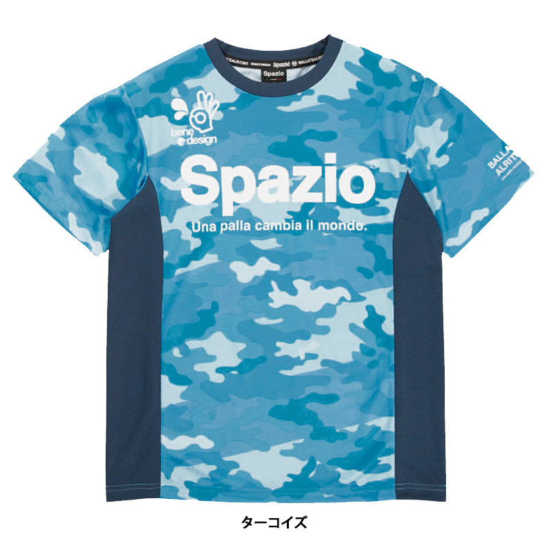 Spazio/スパッツィオ Camouflage practhice shirt/プラシャツ（GE-...