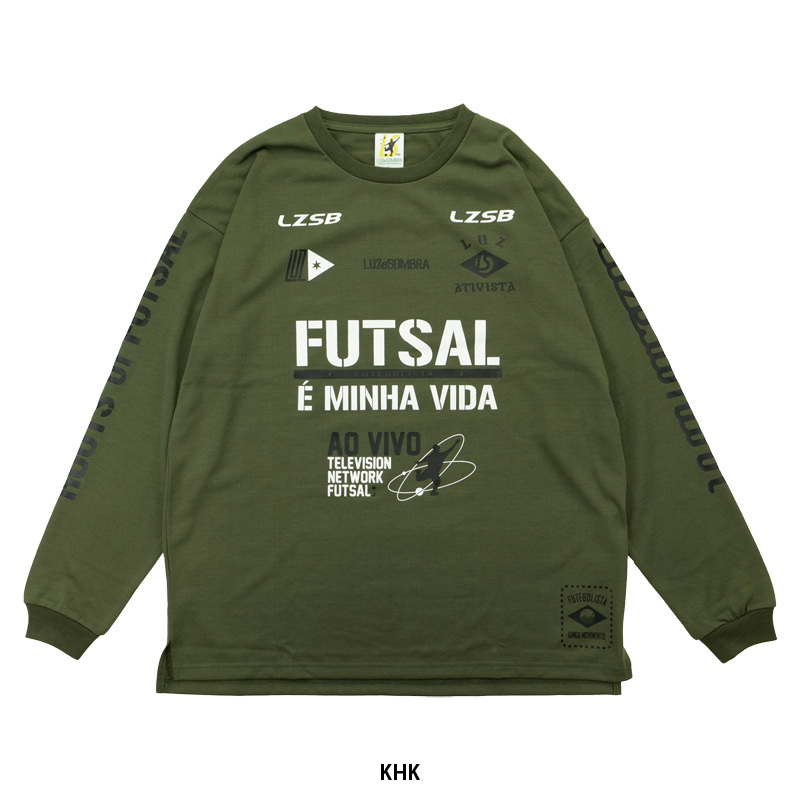 ルースイソンブラ/LUZ e SOMBRA ロングTシャツ/FD FUTEBOLISTA COTTON LIKE L/S TEE（L1212002）