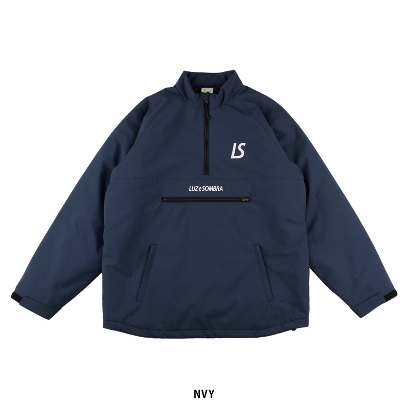 ルースイソンブラ/LUZ e SOMBRA 薄中綿ハーフジップジャケット/NAVIGATORS THERMOLITE PACKABLE HALF ZIP（L1232252）｜futsalshop-sal｜02