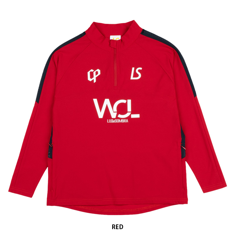 ルースイソンブラ（LUZ e SOMBRA） ジュニアトレーニングハーフジップ