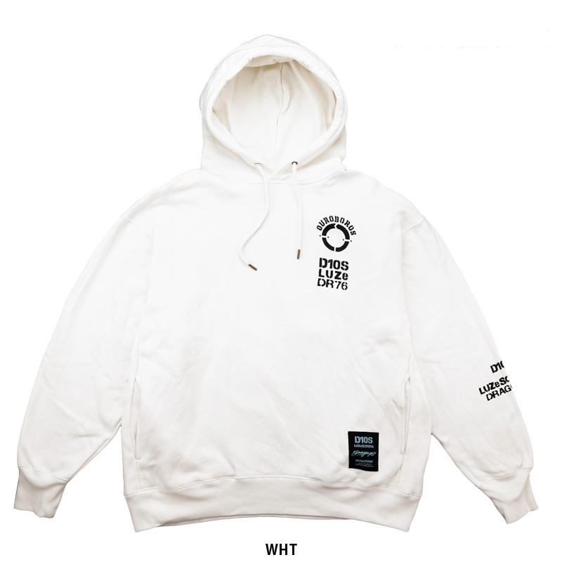 ルースイソンブラ/LUZ e SOMBRA スウェットパーカー/DR76“Dios”big silhouette sweat Parker（O1212150）｜futsalshop-sal｜02