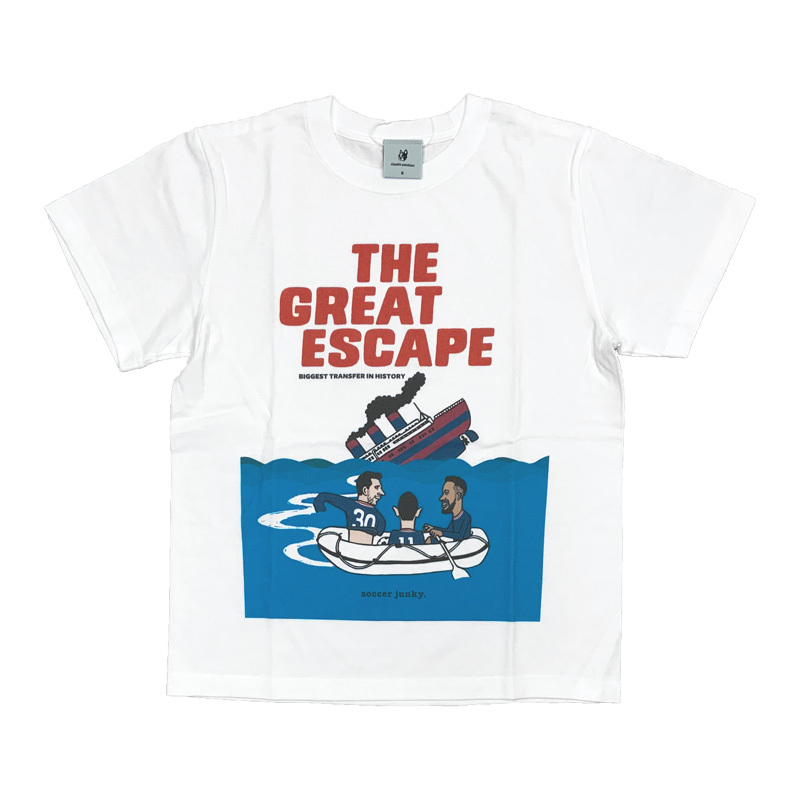 サッカージャンキー/soccer junky 半袖Tシャツ/The great escape（SJ2...