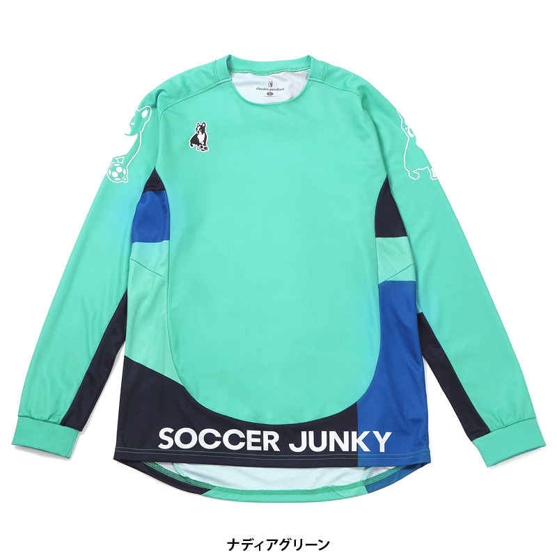 サッカージャンキー soccer junky ロングプラクティスシャツ 犬