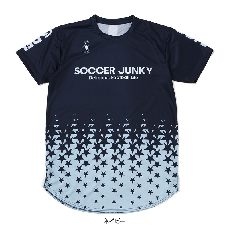 サッカージャンキー/soccer junky ロング丈半袖プラクティスシャツ/爆犬宣言+1（SJ22A09）｜futsalshop-sal｜04