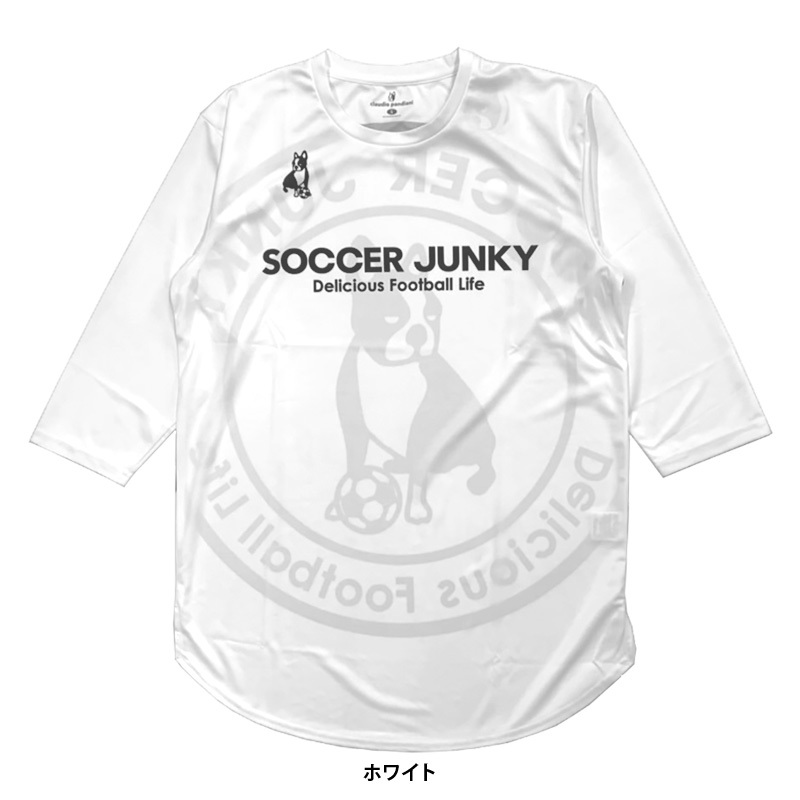 サッカージャンキー/soccer junky ロング丈七分袖プラクティスシャツ/サーベル犬ガ-+6（SJ22A34）｜futsalshop-sal｜02