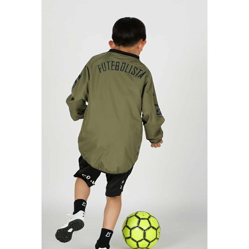 【美品】ルースイソンブラ 中綿 フルジップ ピステ パーカー ジャケット 赤 L ルースイソンブラ/LUZeSOMBRA ジュニアピステパーカー/Jr