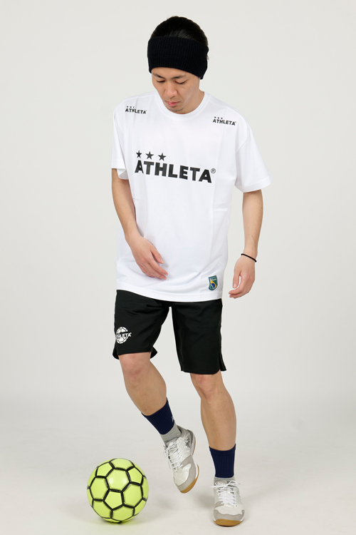 ATHLETA - ポケット【NOSSO】アロハ柄プラパンツ Jrカフェブラピステシャツ