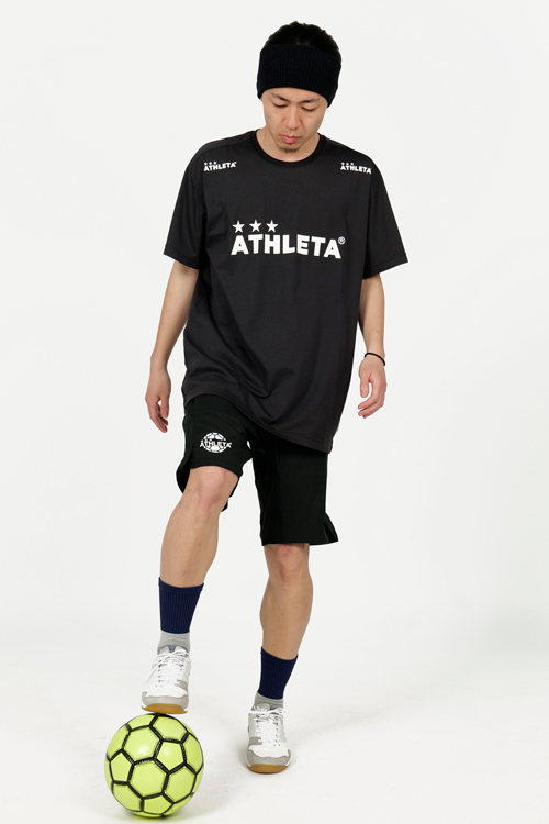 ATHLETA ATHLETA_アスレタ プラシャツ 定番ロゴTシャツ 03015M