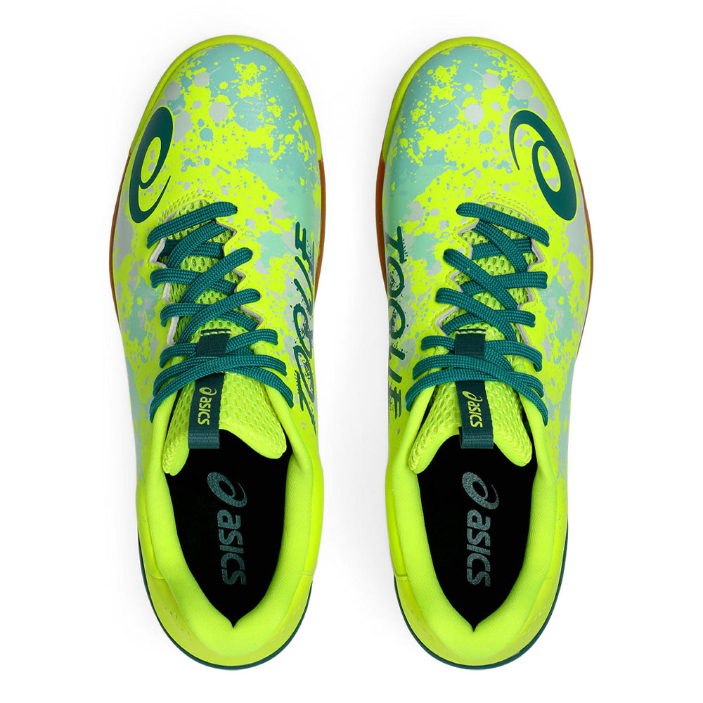 ASICS サッカートレーニングシューズ（色：イエロー系）｜スパイク