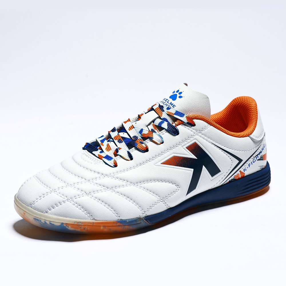 KELME_ケルメ フットサルシューズ K-FIGHTING(IN) WHT/BLUの画像
