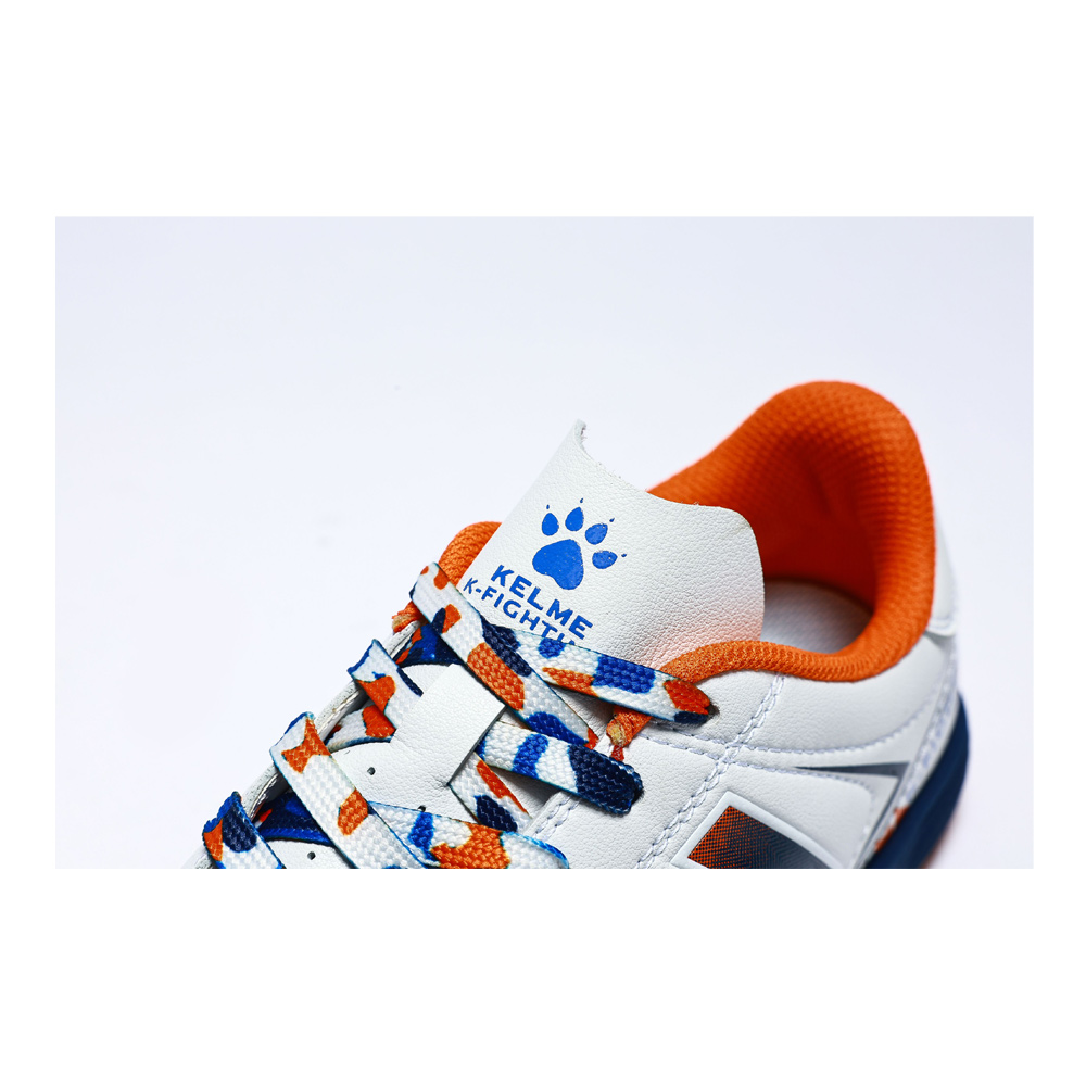 KELME_ケルメ フットサルシューズ K-FIGHTING(IN) WHT/BLUの画像