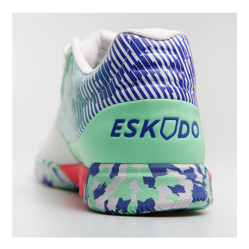 楽天市場】【ポイント15倍】ESKUDO PRO TROPICAL ホワイト×ブルー