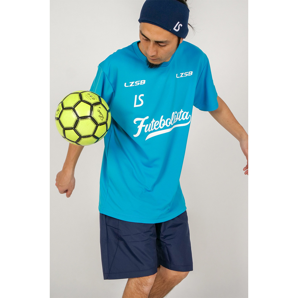.ルースイソンブラ 半袖 Tシャツ ゲームシャツ サッカーシャツ ブルー ルースイソンブラ LUZeSOMBRA_ルースイソンブラ プラシャツ