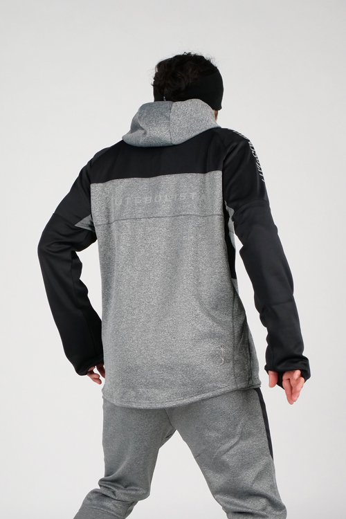 LUZeSOMBRA_ルースイソンブラ ジャージトップ トレーニングトップ SINGLE FACE JERSEY HOODIE FULLZIP  JACKET F1911114