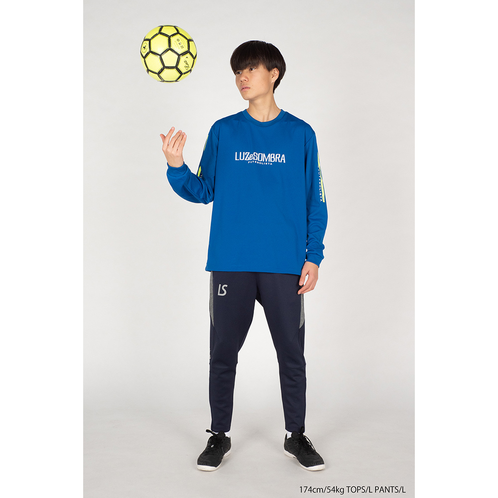【ほぼ未使用】ルースイソンブラ ジャージ パンツ Lサイズ グレー ストレッチ ルースイソンブラ LUZeSOMBRA_ルースイソンブラ ジャージ スリム
