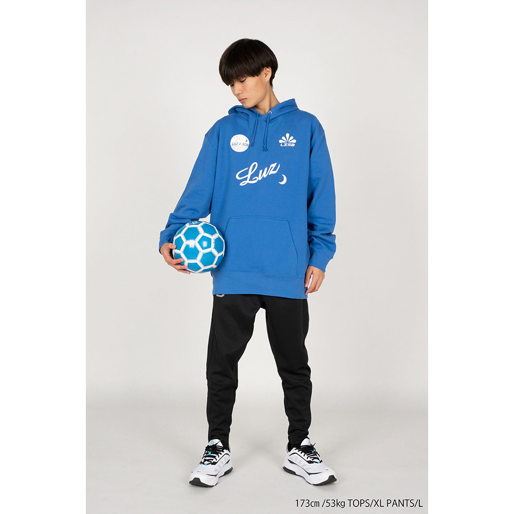 ルースイソンブラ　シングルフェイスジャージパンツ　紺　XXL ルースイソンブラ LUZeSOMBRA_ルースイソンブラ ジャージ スリム
