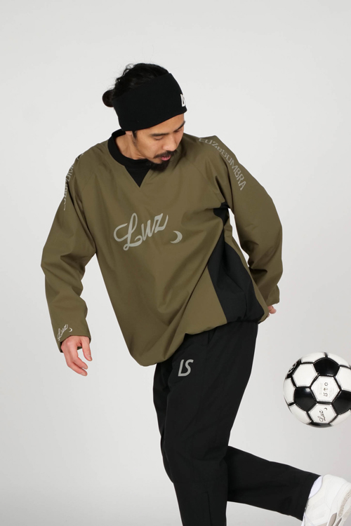 LUZeSOMBRA_ルースイソンブラ 防風 ジャケット タフタ STRETCH TAFTA MESH PULLOVER TOP F2011107｜futsalshoproda｜08