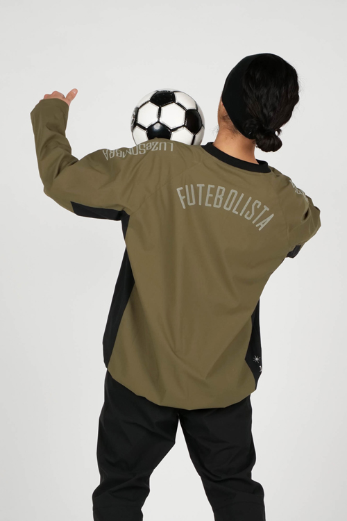 LUZeSOMBRA_ルースイソンブラ 防風 ジャケット タフタ STRETCH TAFTA MESH PULLOVER TOP F2011107｜futsalshoproda｜09