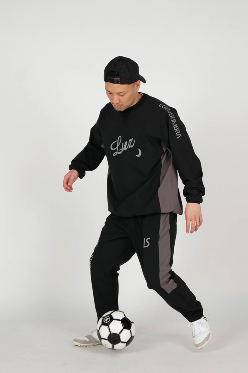 LUZeSOMBRA_ルースイソンブラ 防風 ジャケット タフタ STRETCH TAFTA MESH PULLOVER TOP F2011107｜futsalshoproda｜13