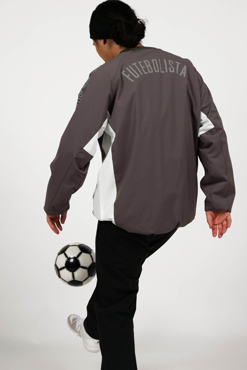 LUZeSOMBRA_ルースイソンブラ 防風 ジャケット タフタ STRETCH TAFTA MESH PULLOVER TOP F2011107｜futsalshoproda｜16