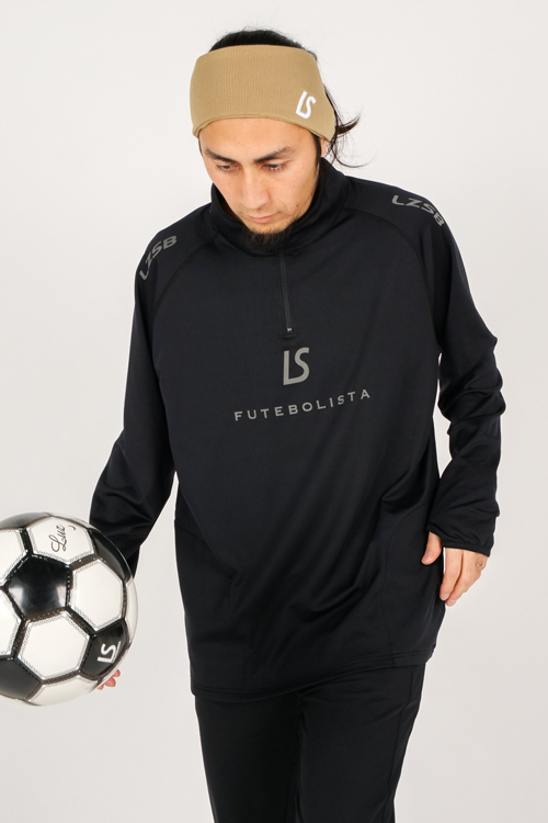 LUZeSOMBRA_ルースイソンブラ ジャージ 裏起毛トップス LS 2WAY HALF ZIP TOP F2011138