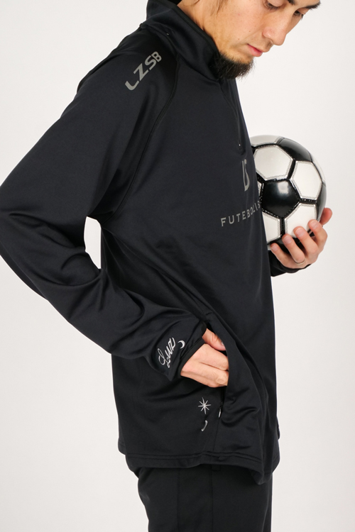 LUZeSOMBRA_ルースイソンブラ ジャージ 裏起毛トップス LS 2WAY HALF ZIP TOP F2011138｜futsalshoproda｜10