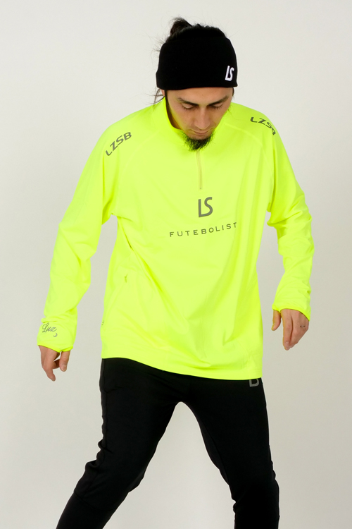 LUZeSOMBRA_ルースイソンブラ ジャージ 裏起毛トップス LS 2WAY HALF ZIP TOP F2011138