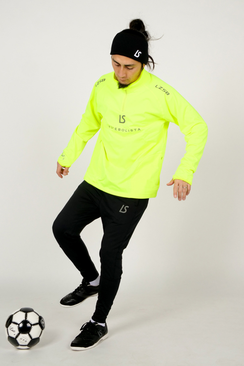 LUZeSOMBRA_ルースイソンブラ ジャージ 裏起毛トップス LS 2WAY HALF ZIP TOP F2011138｜futsalshoproda｜03