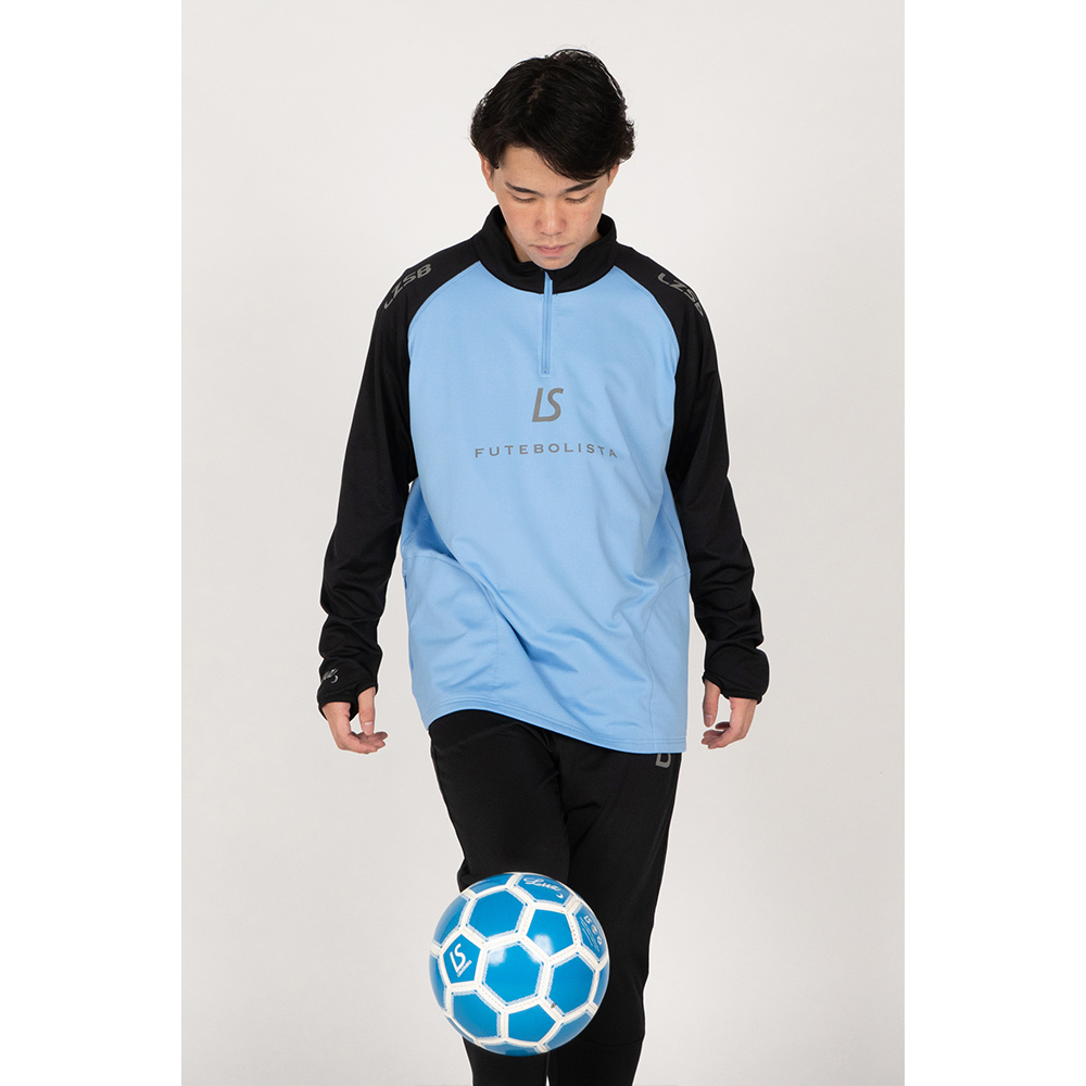 (割引セール 40%OFF)LUZeSOMBRA_ルースイソンブラ ジャージ 裏起毛トップス LS 2WAY HALF ZIP TOP 関連画像1