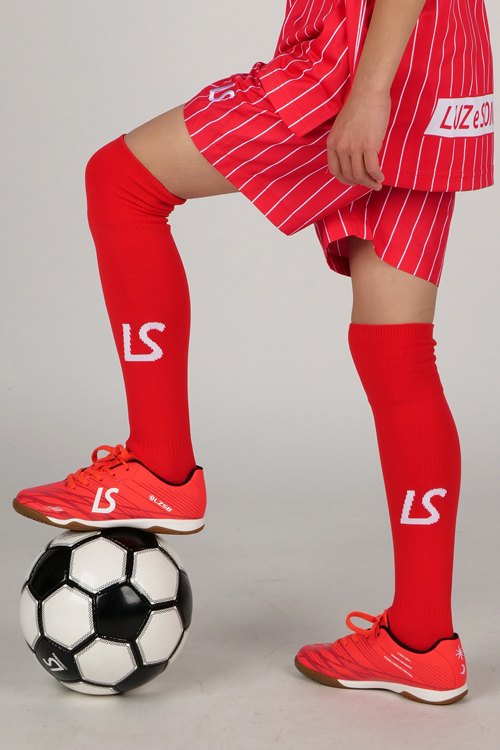 LUZeSOMBRA_ルースイソンブラ Jr LOGO PATTERN LONG SOX L2221382