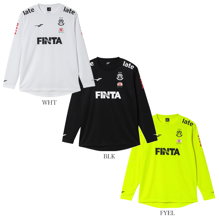 （割引セール 40％OFF）FINTA_フィンタ ロンプラ ＧＤＺ長袖プラクティスシャツ FT4000 | FINTA