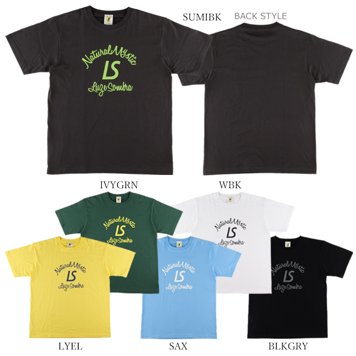 LUZeSOMBRA_ルースイソンブラ Tシャツ NATURAL MYSTIC T-SHIRT L1213200