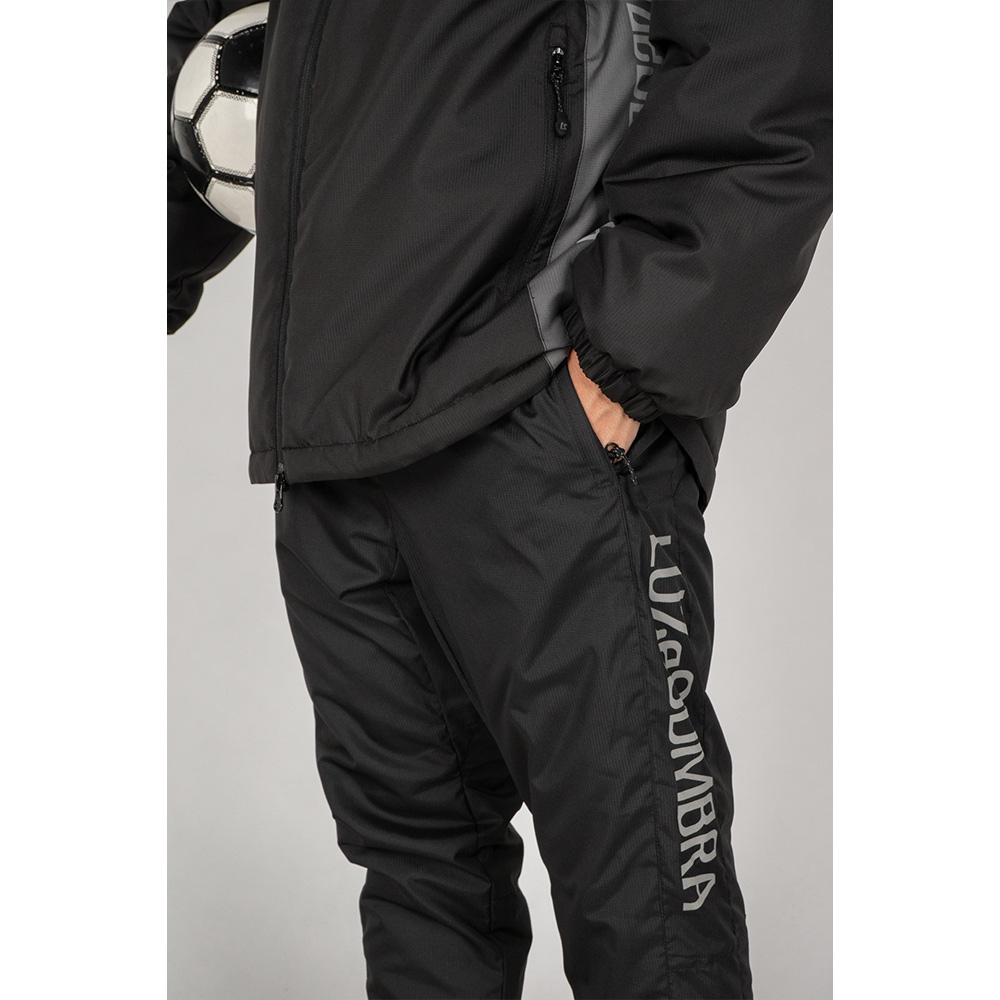 LUZ e SOMBRA 中綿ロングパンツ /BLACK/Ｓ ルースイソンブラ（LUZ e SOMBRA） LUZeSOMBRA_ルースイソンブラ 中綿