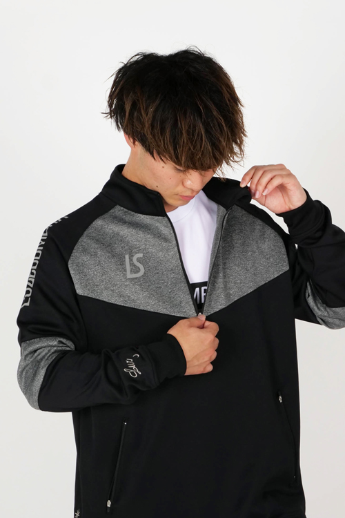 LUZeSOMBRA_ルースイソンブラ ジャージ SINGLE FACE JERSEY HALFZIP TOP L1232052