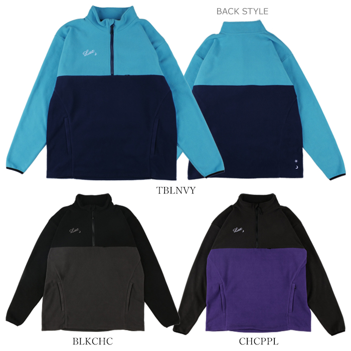 LUZeSOMBRA_ルースイソンブラ HALFZIP FLEECE TOP L1232155