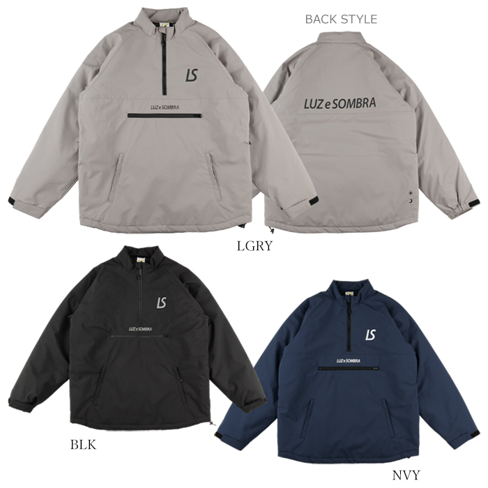 （割引セール 20％OFF）LUZeSOMBRA_ルースイソンブラ 中綿ジャケット NAVIGATORS THERMOLITE PACKABLE HALF ZIP L1232252 :l1232252:RODA