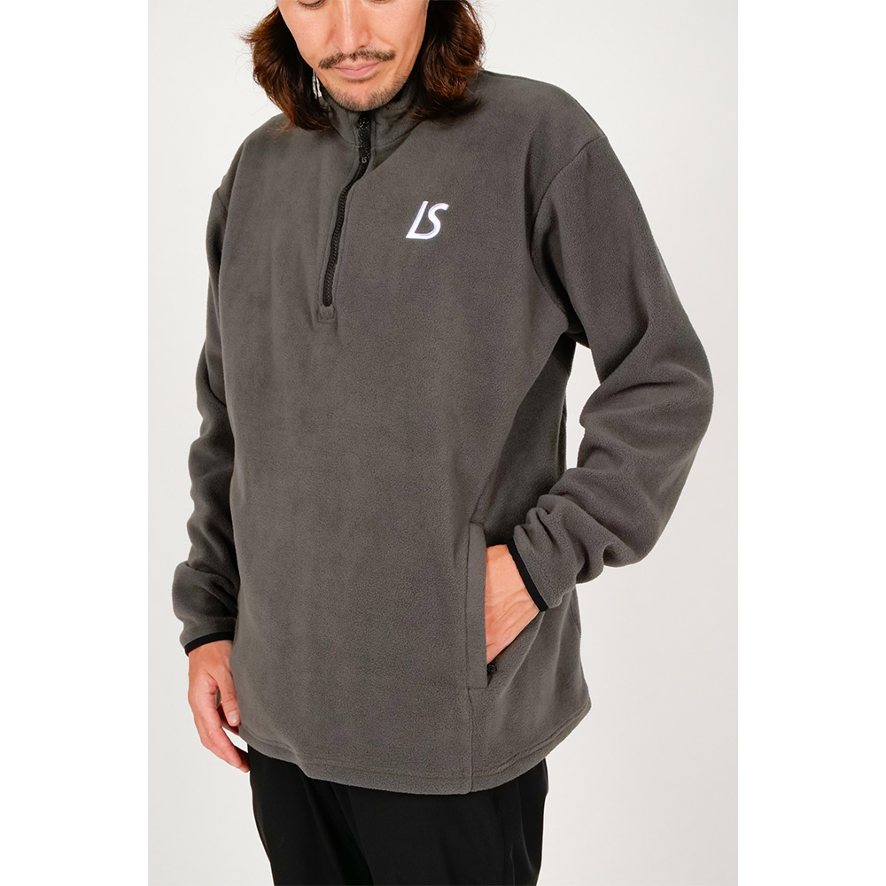 LUZeSOMBRA_ルースイソンブラ フリースジャケット LS FLEECE HALFZIP
