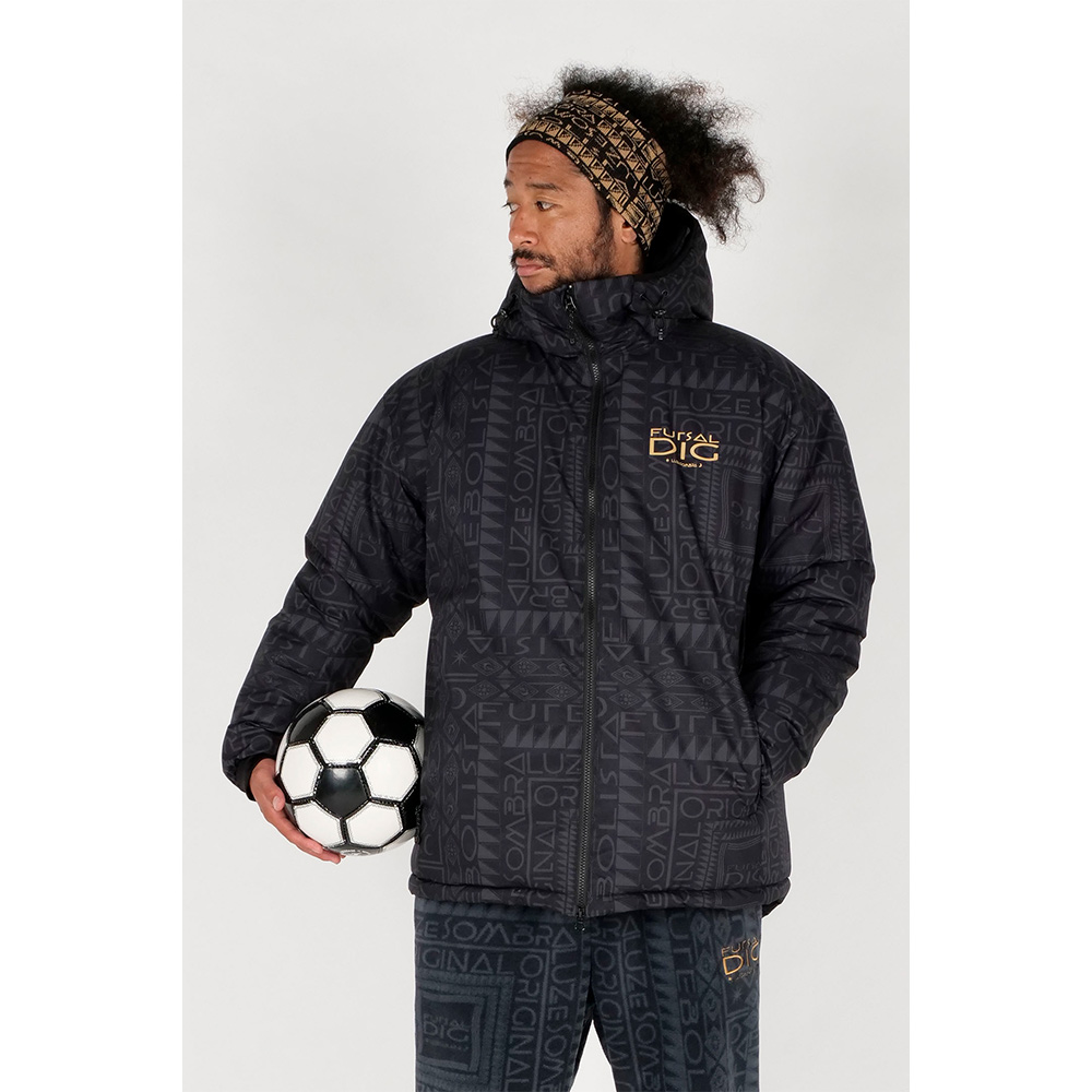 ルースイソンブラ 中綿ジャケット上下セット ブラック ルースイソンブラ（LUZ e SOMBRA） LUZeSOMBRA_ルースイソンブラ