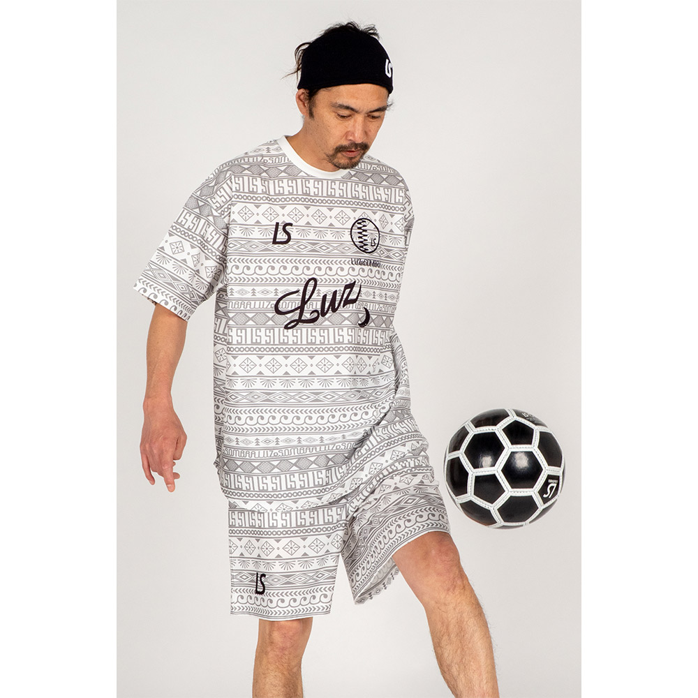 LUZeSOMBRA OAO ALL OVER PRA SHIRT(ブラック) L1251038 BLK