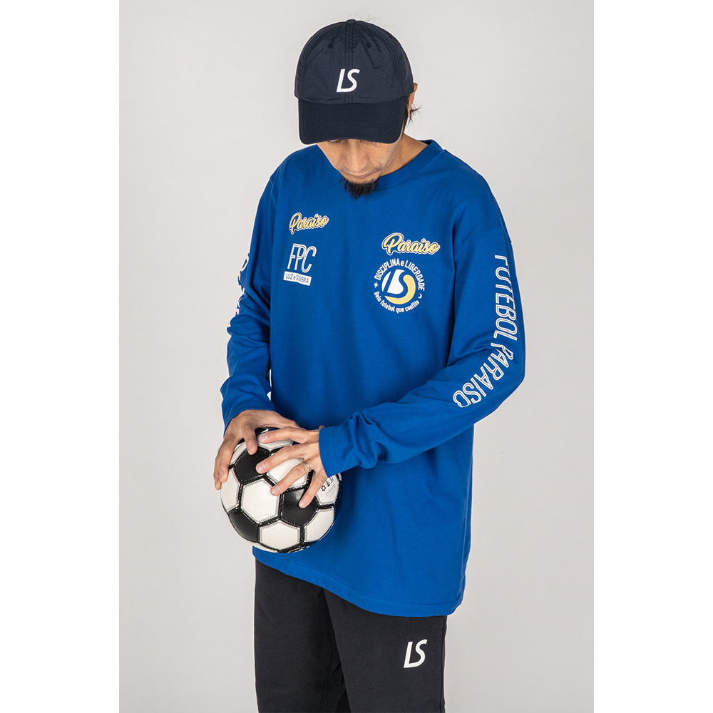 ルースイソンブラ（LUZ e SOMBRA） ロングTシャツ FUTEBOL PARAISO