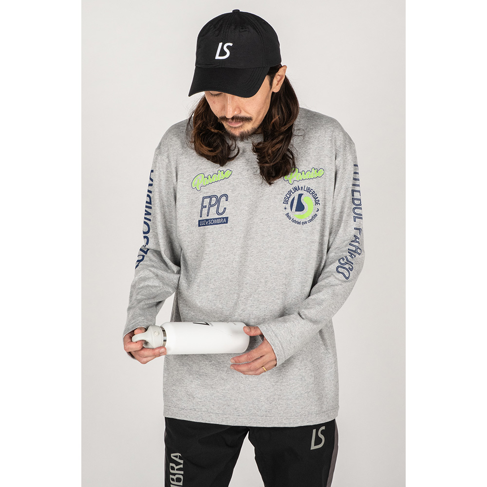 ルースイソンブラ（LUZ e SOMBRA） ロングTシャツ FUTEBOL PARAISO