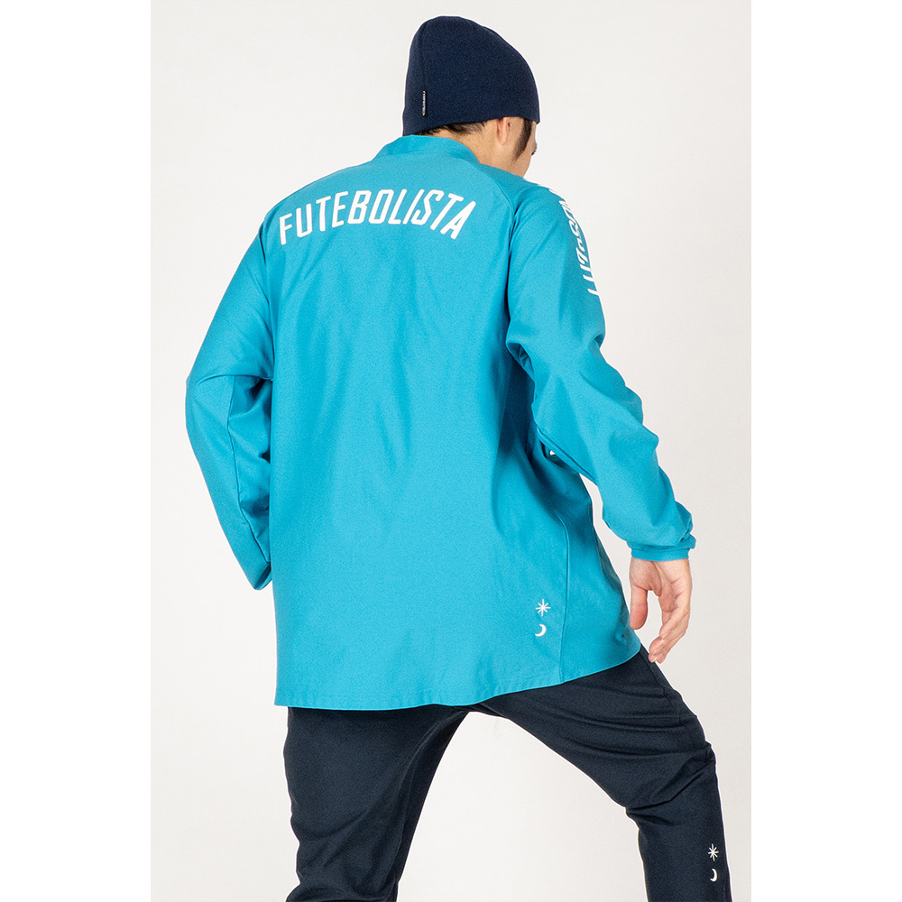 最終値下⭐️ LUZeSOMBRA LS DRY HALFZIP 青　XL ルースイソンブラ（LUZ e SOMBRA） ジャージトップ LS DRY HALFZIP