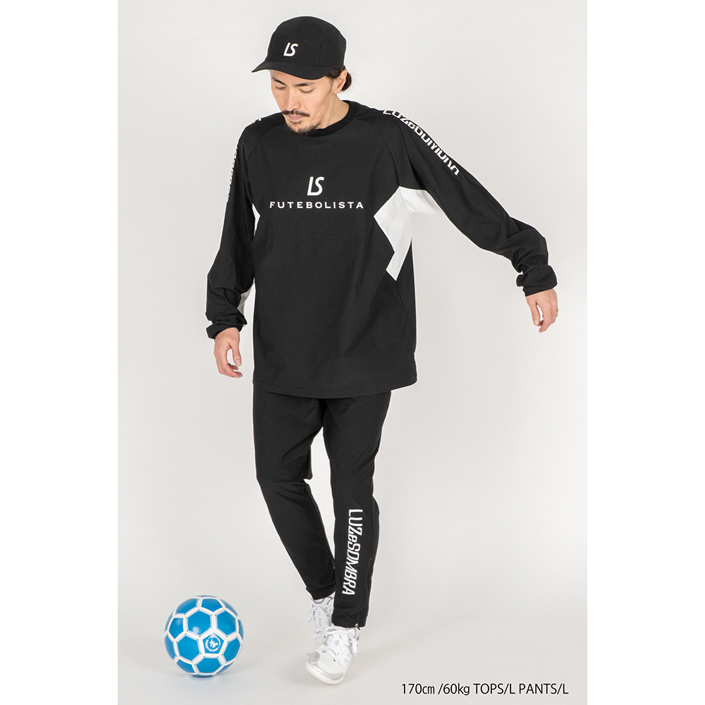 ルースイソンブラ（LUZ e SOMBRA） ジャージトップ LS LOGO DRY L/S
