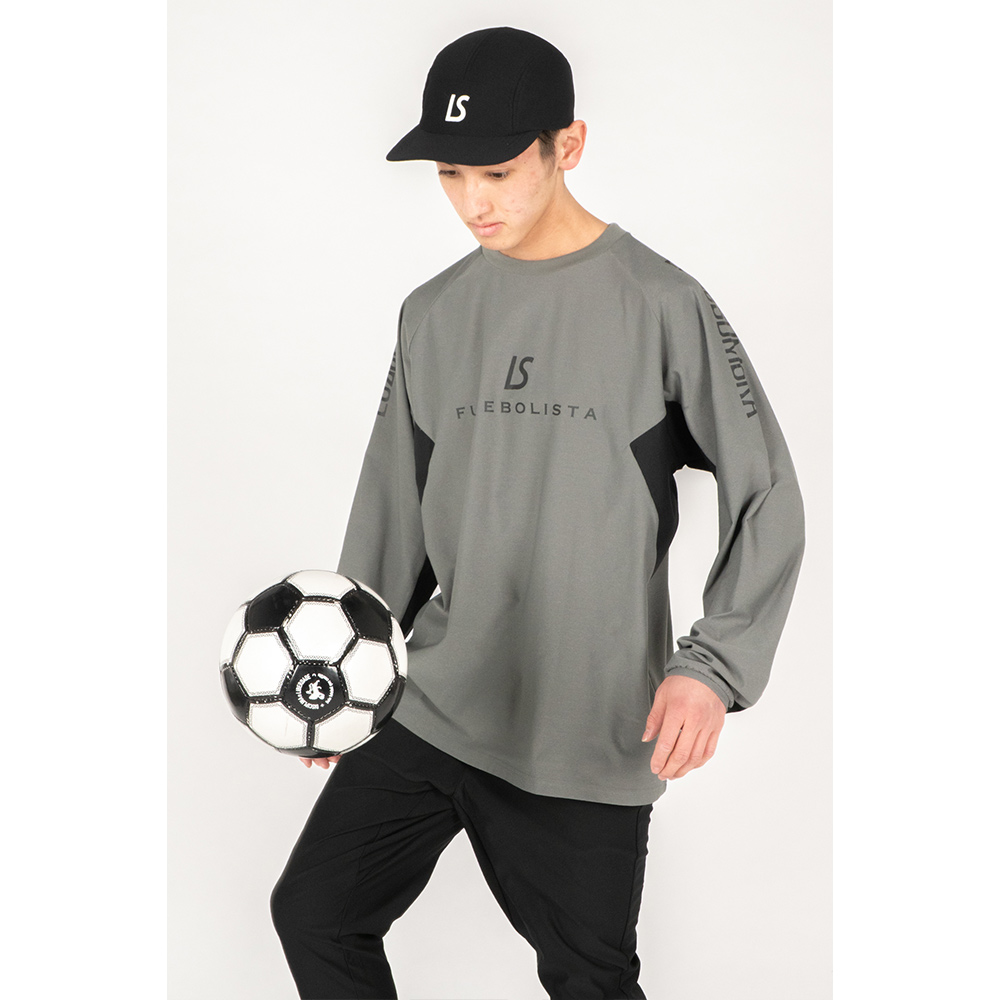 LUZeSOMBRA/ルースイソンブラ ジャージトップ LS LOGO DRY L/S CREW TOP_9
