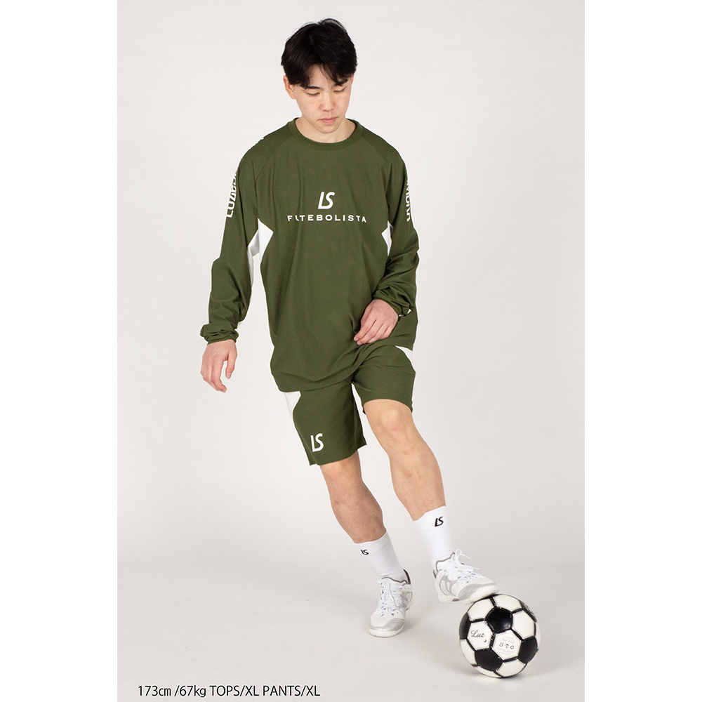 LUZeSOMBRA/ルースイソンブラ ジャージトップ LS LOGO DRY L/S CREW TOP_15
