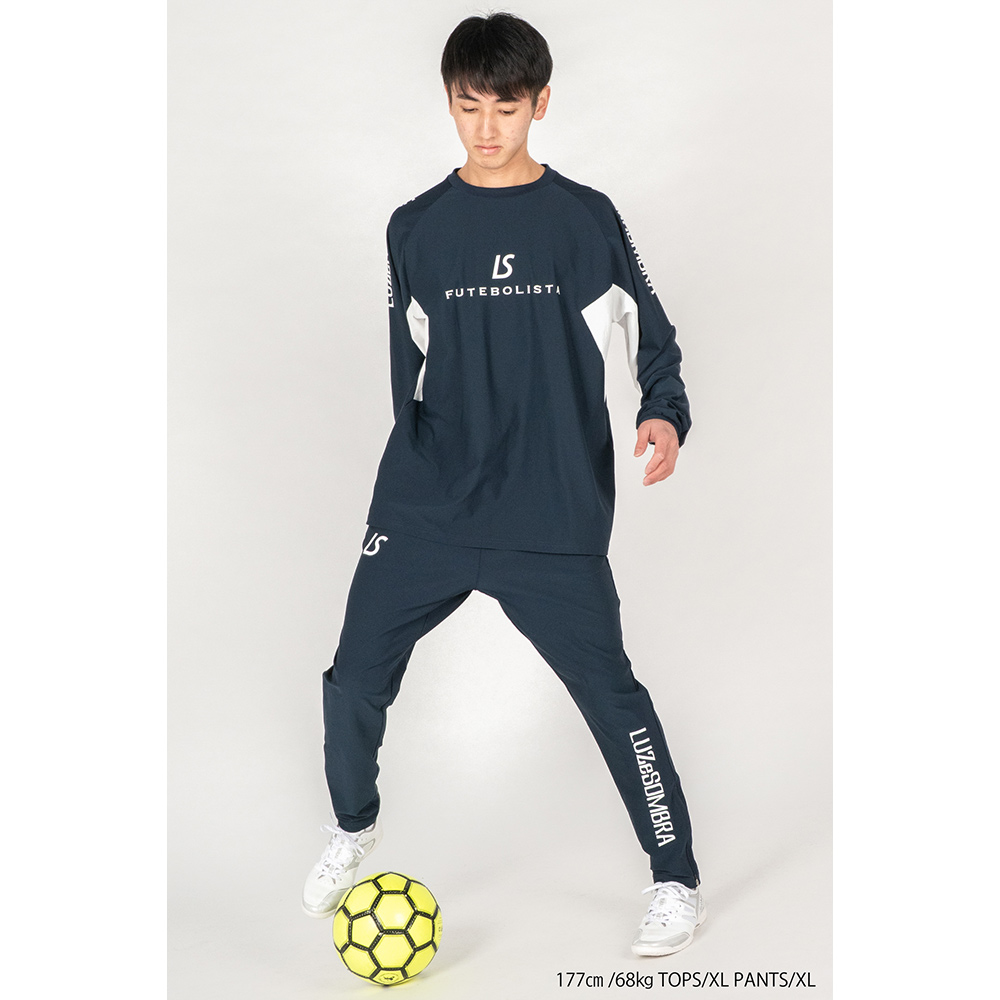 ルースイソンブラ（LUZ e SOMBRA） ジャージトップ LS LOGO DRY L/S